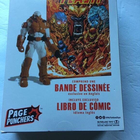 NEW DC Comics Heat Wave 7'' McFarlane Figure With Flash Comic - Picture 10 of 10